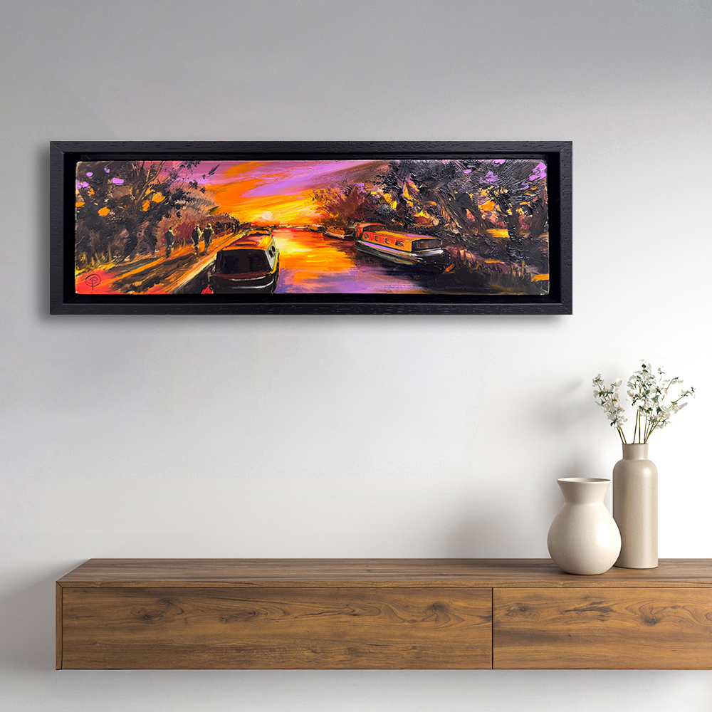 View of picture in situ
